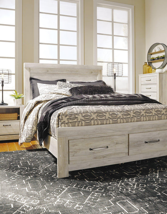Bellaby Bed with 2 Storage Drawers - Mattress & Furniture Super Center (Tampa, FL)
