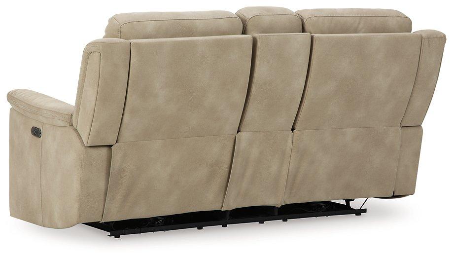 Next-Gen DuraPella Power Reclining Loveseat with Console - Mattress & Furniture Super Center (Tampa, FL)