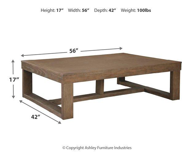 Cariton Coffee Table - Mattress & Furniture Super Center (Tampa, FL)