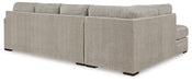 Calnita Sectional with Chaise - Mattress & Furniture Super Center (Tampa, FL)