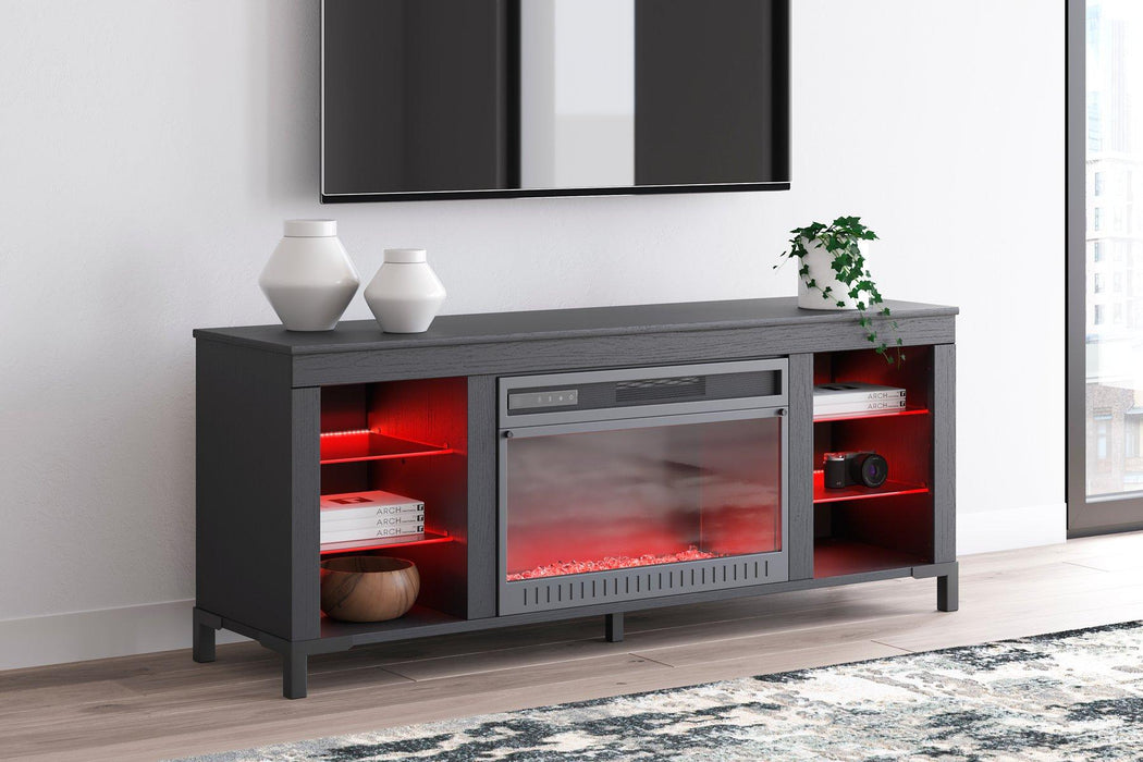 Cayberry Entertainment Center with Electric Fireplace - Mattress & Furniture Super Center (Tampa, FL)