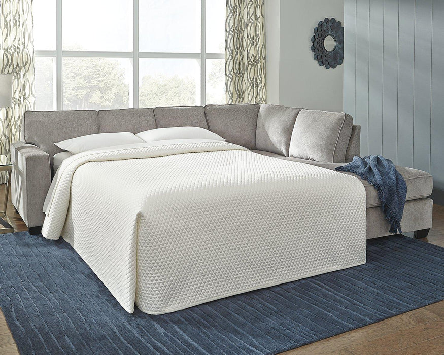 Altari Sleeper Sectional with Chaise - Mattress & Furniture Super Center (Tampa, FL)