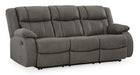 First Base Reclining Sofa - Mattress & Furniture Super Center (Tampa, FL)