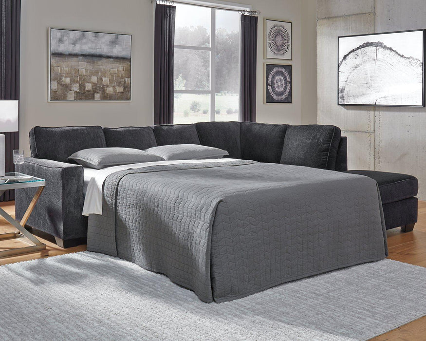 Altari Sleeper Sectional with Chaise - Mattress & Furniture Super Center (Tampa, FL)