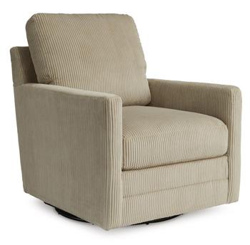 Icaman Swivel Accent Chair - Mattress & Furniture Super Center (Tampa, FL)