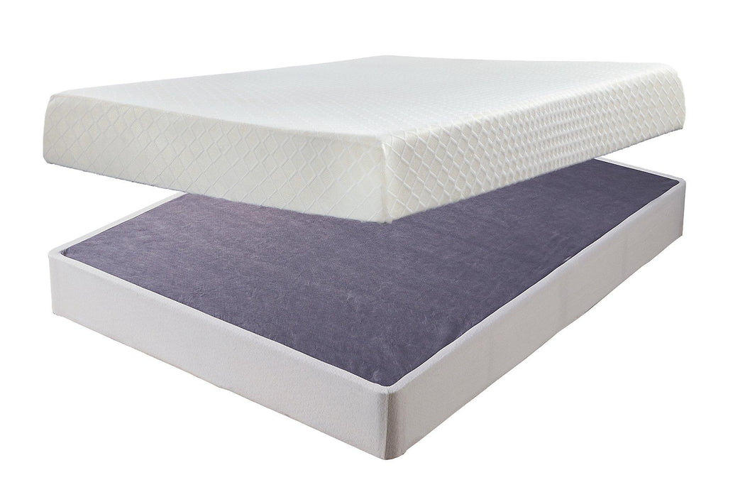 10 Inch Chime Memory Foam Mattress Set - Mattress & Furniture Super Center (Tampa, FL)