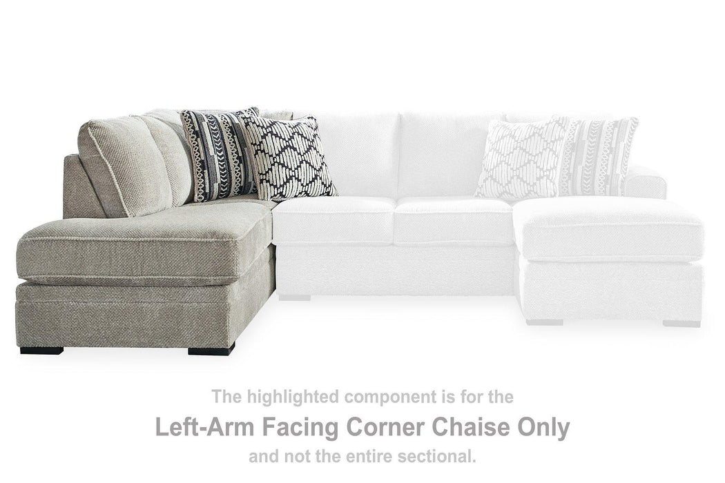 Calnita Sectional with Chaise - Mattress & Furniture Super Center (Tampa, FL)