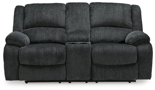 Draycoll Reclining Loveseat with Console - Mattress & Furniture Super Center (Tampa, FL)