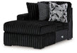 Midnight-Madness Sectional with Chaise - Mattress & Furniture Super Center (Tampa, FL)