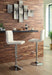 Bellatier Adjustable Height Bar Stool - Mattress & Furniture Super Center (Tampa, FL)