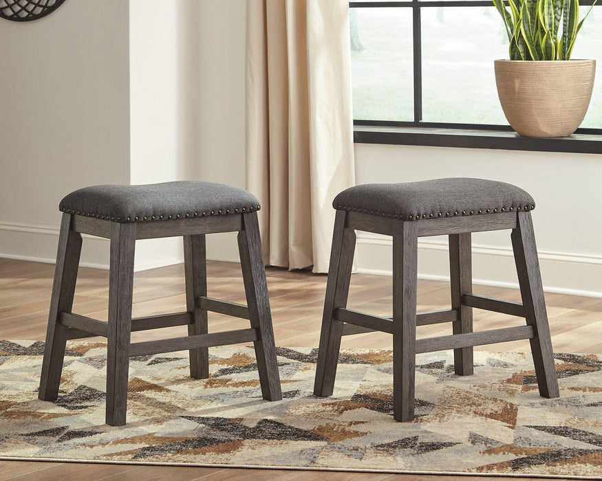 Caitbrook Counter Height Upholstered Bar Stool - Mattress & Furniture Super Center (Tampa, FL)