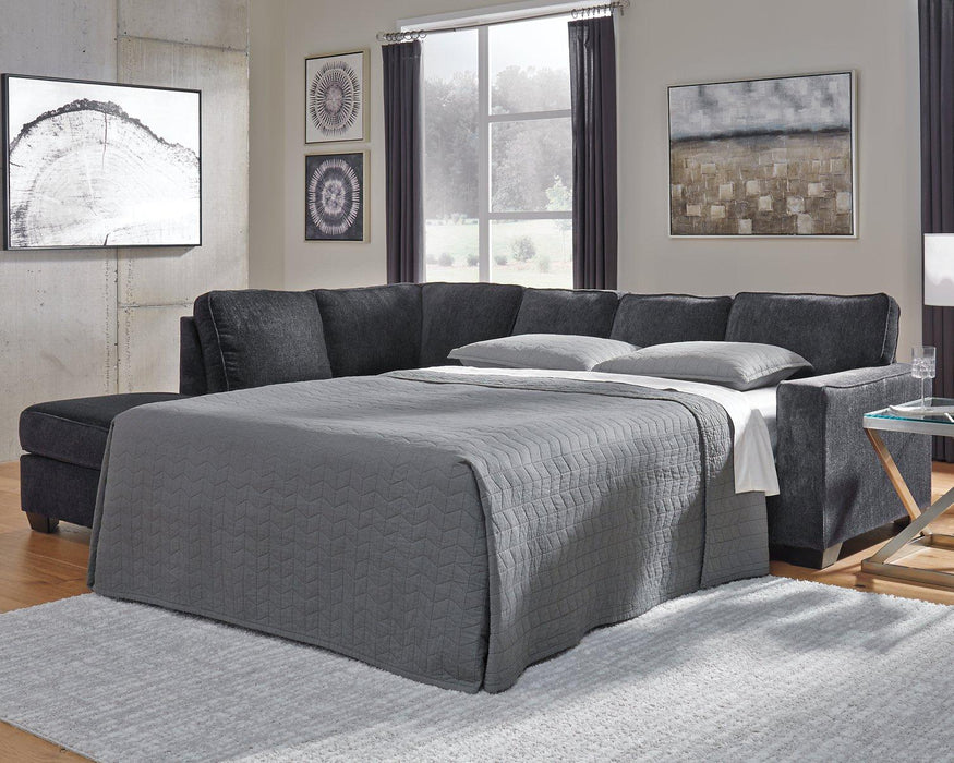 Altari Sleeper Sectional with Chaise - Mattress & Furniture Super Center (Tampa, FL)
