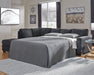 Altari Sleeper Sectional with Chaise - Mattress & Furniture Super Center (Tampa, FL)