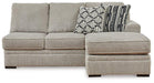 Calnita Sectional with Chaise - Mattress & Furniture Super Center (Tampa, FL)