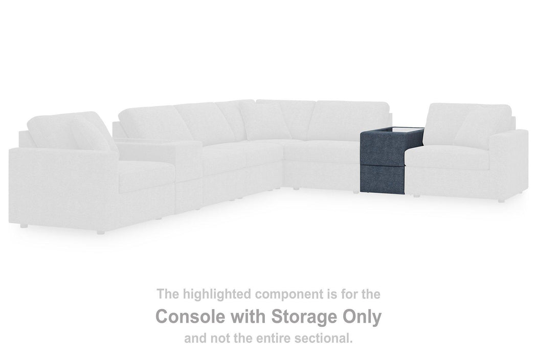 Modmax Balanced Sectional with Audio and Storage Consoles - Mattress & Furniture Super Center (Tampa, FL)