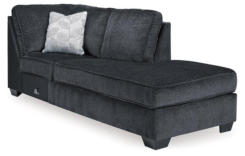 Altari Sleeper Sectional with Chaise - Mattress & Furniture Super Center (Tampa, FL)