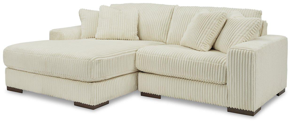 Lindyn Sectional with Chaise - Mattress & Furniture Super Center (Tampa, FL)
