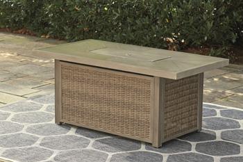 Beachcroft Outdoor Fire Pit Table - Mattress & Furniture Super Center (Tampa, FL)