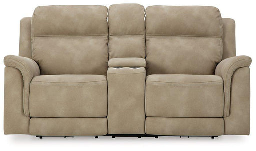 Next-Gen DuraPella Power Reclining Loveseat with Console - Mattress & Furniture Super Center (Tampa, FL)