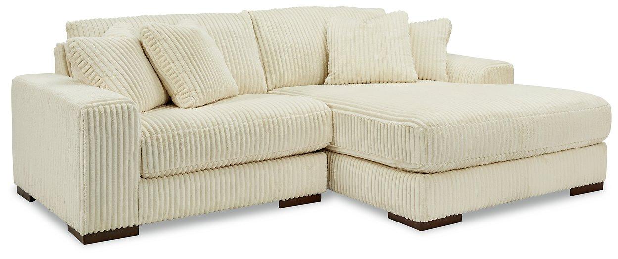 Lindyn Sectional with Chaise - Mattress & Furniture Super Center (Tampa, FL)