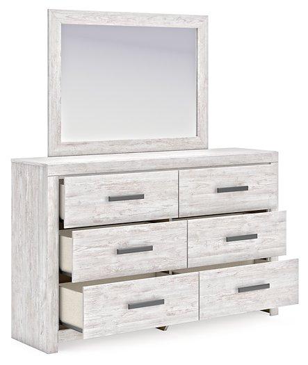 Cayboni Dresser and Mirror - Mattress & Furniture Super Center (Tampa, FL)