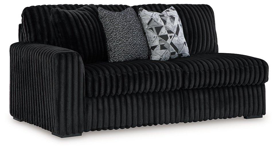 Midnight-Madness Sectional Sofa with Chaise - Mattress & Furniture Super Center (Tampa, FL)