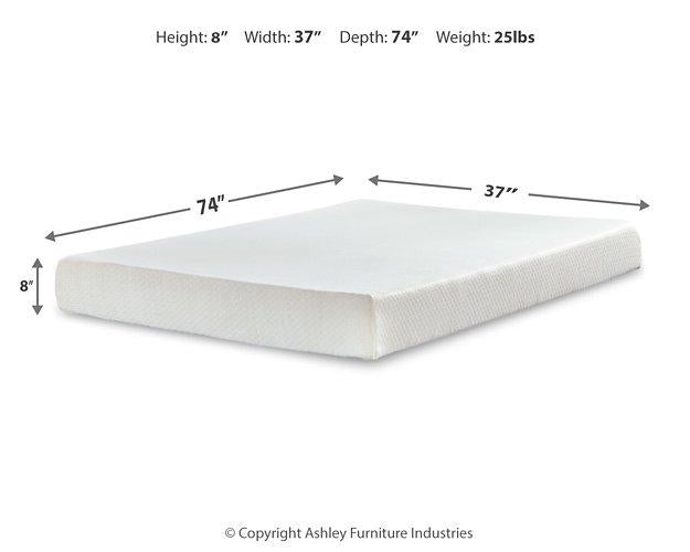 Chime 8 Inch Memory Foam Mattress in a Box - Mattress & Furniture Super Center (Tampa, FL)