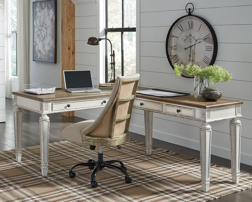 Realyn 2-Piece Home Office Desk