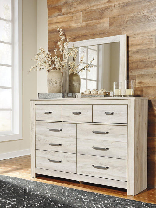 Bellaby Dresser and Mirror - Mattress & Furniture Super Center (Tampa, FL)