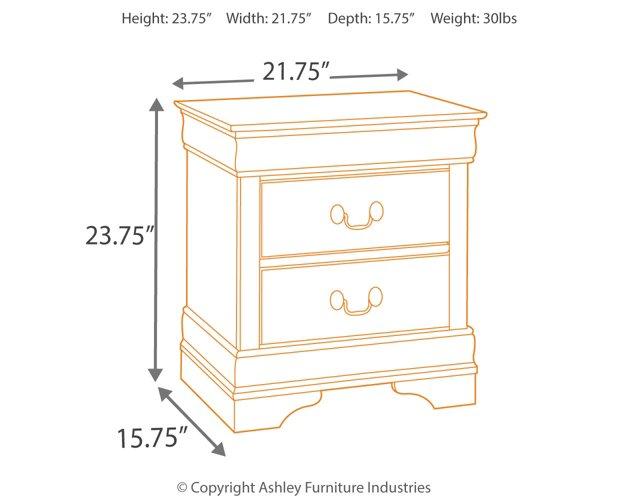 Alisdair Nightstand - Mattress & Furniture Super Center (Tampa, FL)