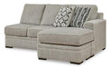 Calnita Sectional with Chaise - Mattress & Furniture Super Center (Tampa, FL)