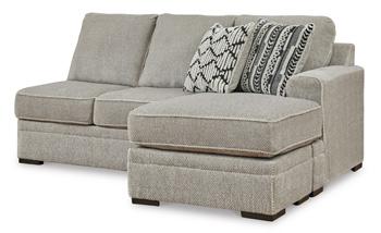 Calnita Sectional with Chaise - Mattress & Furniture Super Center (Tampa, FL)