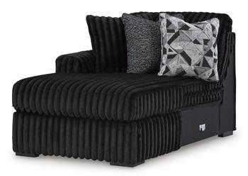 Midnight-Madness Sectional with Chaise - Mattress & Furniture Super Center (Tampa, FL)