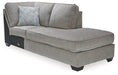 Altari Sleeper Sectional with Chaise - Mattress & Furniture Super Center (Tampa, FL)