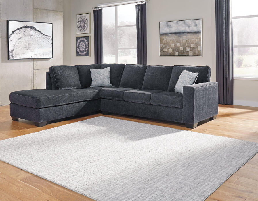 Altari Sleeper Sectional with Chaise - Mattress & Furniture Super Center (Tampa, FL)