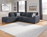 Altari Sleeper Sectional with Chaise - Mattress & Furniture Super Center (Tampa, FL)