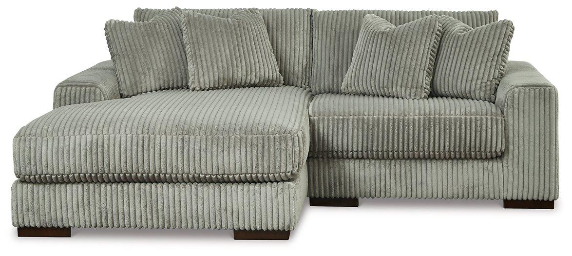 Lindyn Sectional with Chaise - Mattress & Furniture Super Center (Tampa, FL)