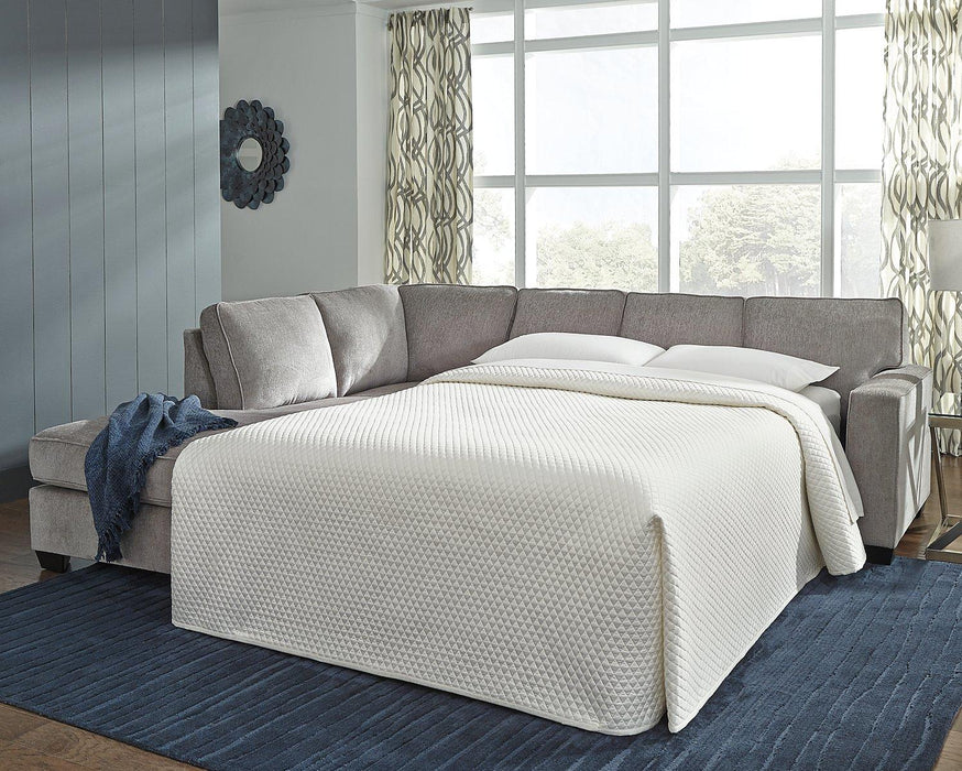 Altari Sleeper Sectional with Chaise - Mattress & Furniture Super Center (Tampa, FL)