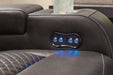 Fyne-Dyme Power Reclining Loveseat with Console - Mattress & Furniture Super Center (Tampa, FL)