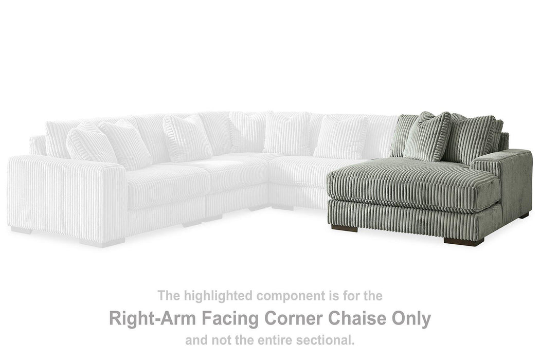 Lindyn Sectional with Double Chaise - Mattress & Furniture Super Center (Tampa, FL)