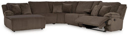 Top Tier Reclining Sectional with Chaise - Mattress & Furniture Super Center (Tampa, FL)