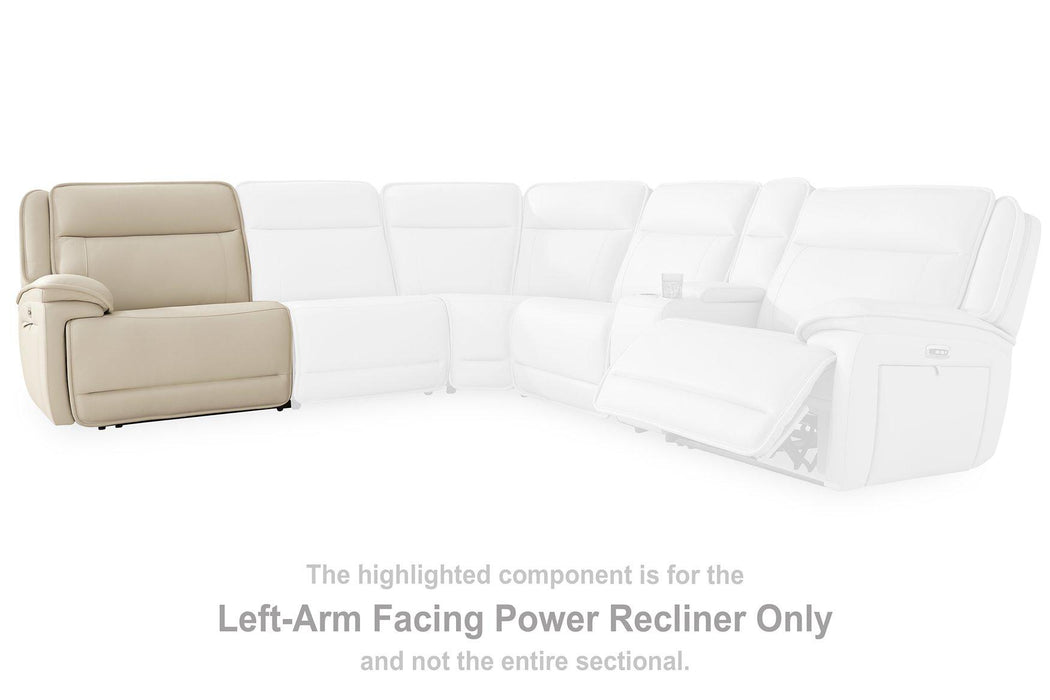 Double Deal Reclining Sectional with Console - Mattress & Furniture Super Center (Tampa, FL)