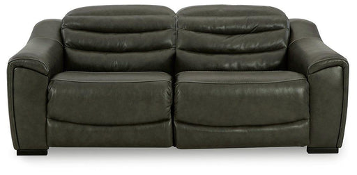 Center Line Power Reclining Sectional Loveseat - Mattress & Furniture Super Center (Tampa, FL)