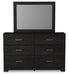 Belachime Dresser and Mirror - Mattress & Furniture Super Center (Tampa, FL)