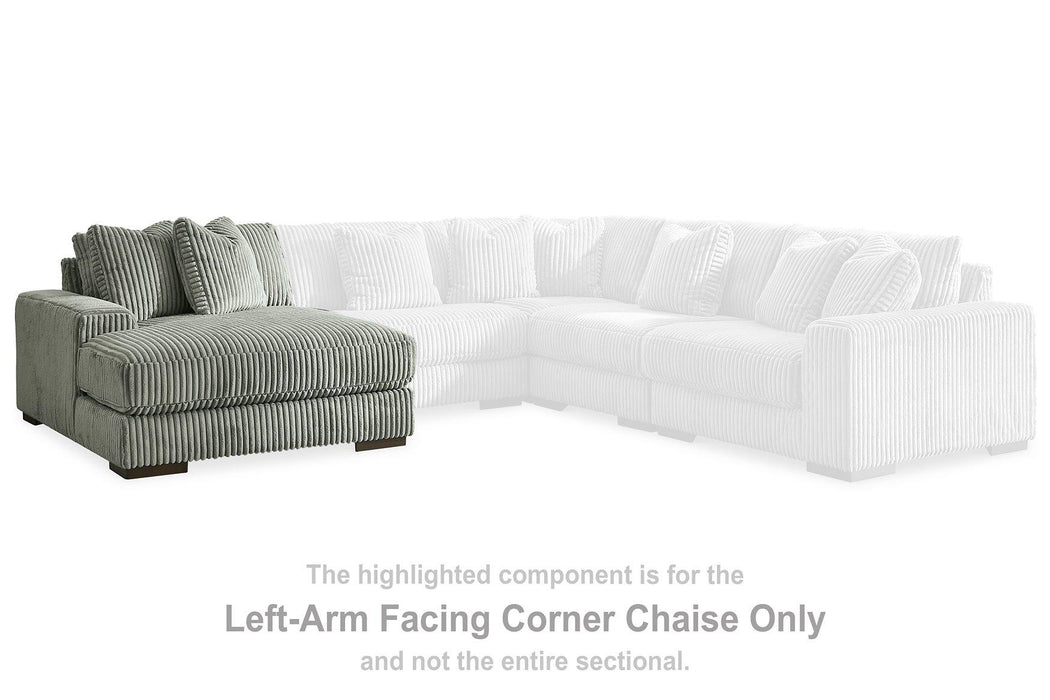 Lindyn Sectional with Double Chaise - Mattress & Furniture Super Center (Tampa, FL)