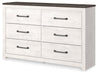 Gerridan Dresser and Mirror - Mattress & Furniture Super Center (Tampa, FL)