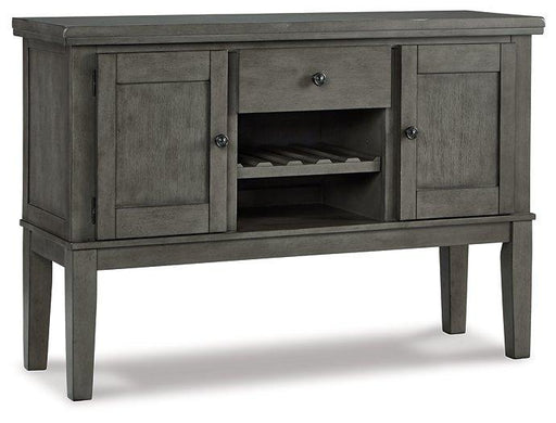 Hallanden Dining Server - Mattress & Furniture Super Center (Tampa, FL)