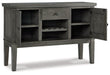 Hallanden Dining Server - Mattress & Furniture Super Center (Tampa, FL)