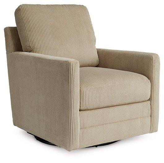 Icaman Swivel Accent Chair - Mattress & Furniture Super Center (Tampa, FL)