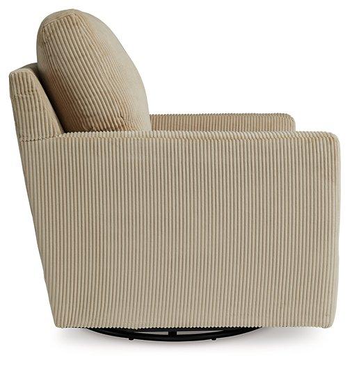 Icaman Swivel Accent Chair - Mattress & Furniture Super Center (Tampa, FL)